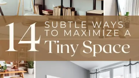14 Subtle Ways to Maximize a Tiny Space